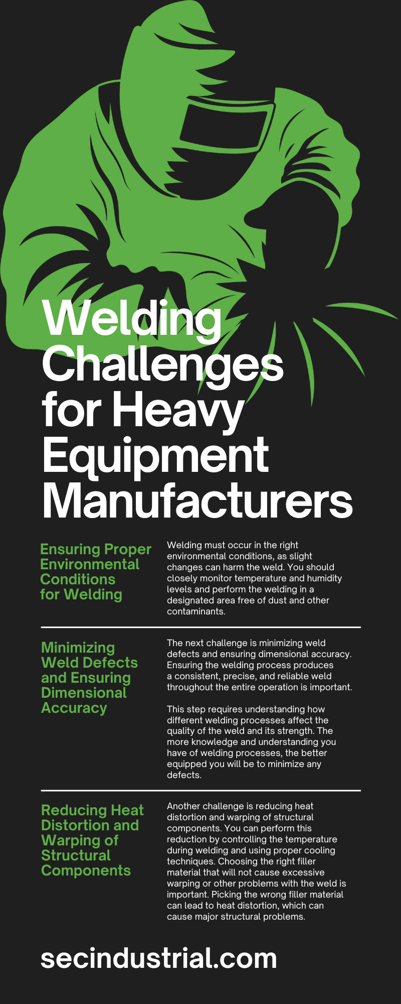 7 Welding Challenges for Heavy Equipment Manufacturers