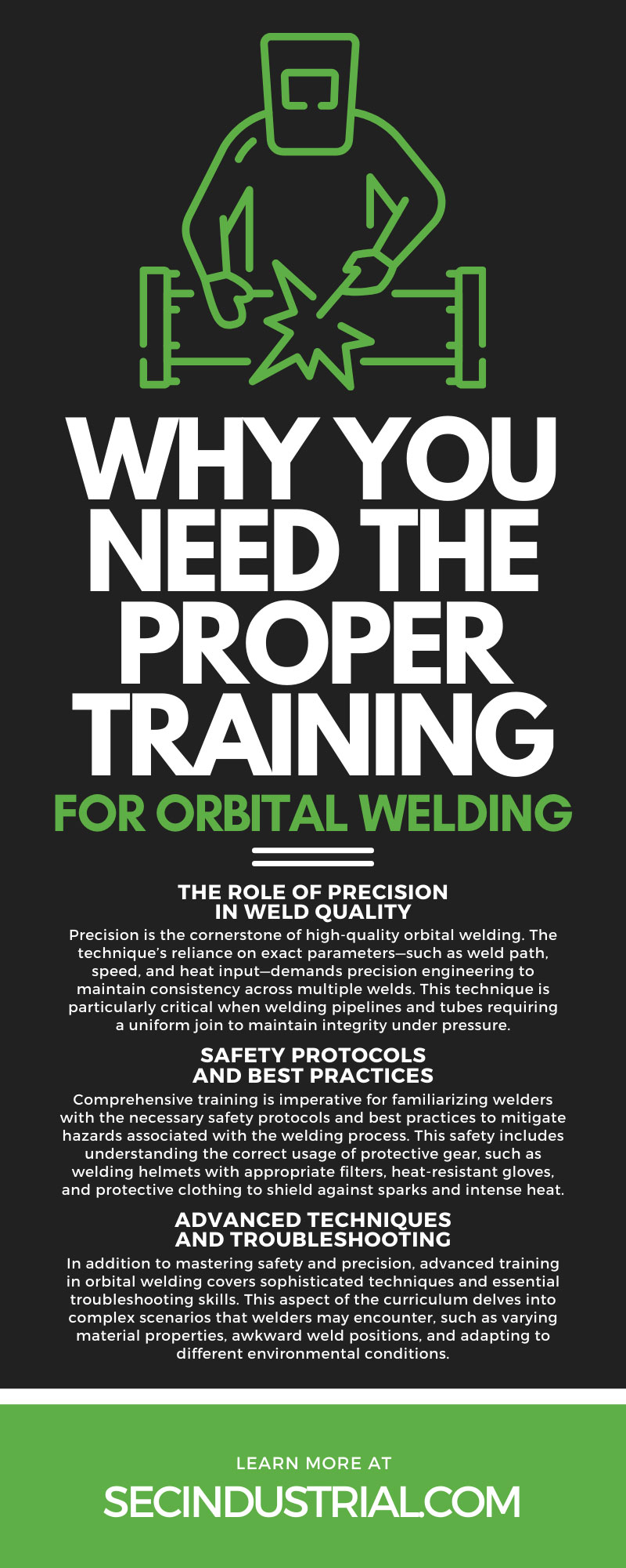 Why You Need the Proper Training for Orbital Welding